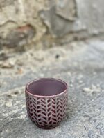 Zdjęcie Osłonka Fishbone 6x7 cm w kategorii doniczki, ujęcie 1