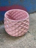 Zdjęcie doniczki lub oslonki: Osłonka Pink Mirror 12x12 cm, ujęcie 1