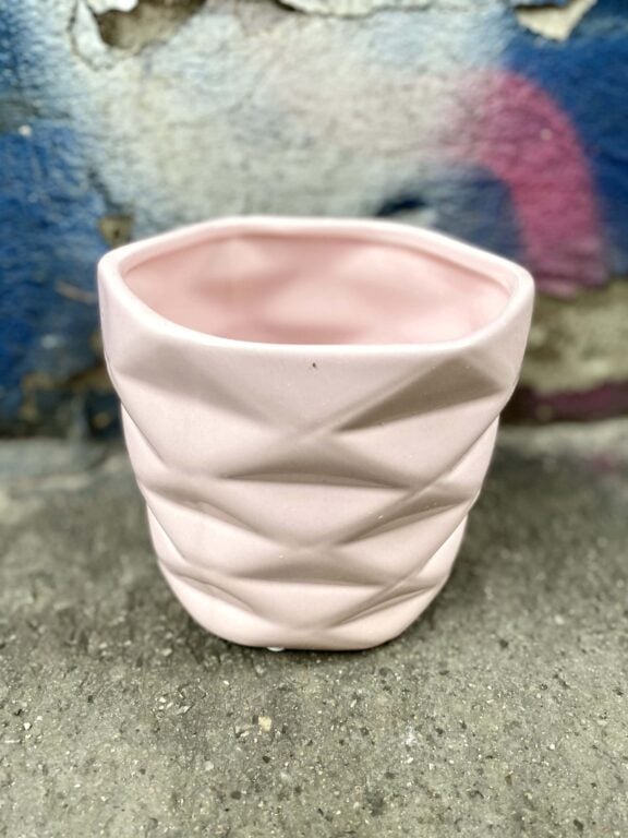 Zdjęcie doniczki lub oslonki: Osłonka Pink Sabayon 12x12 cm, ujęcie 1