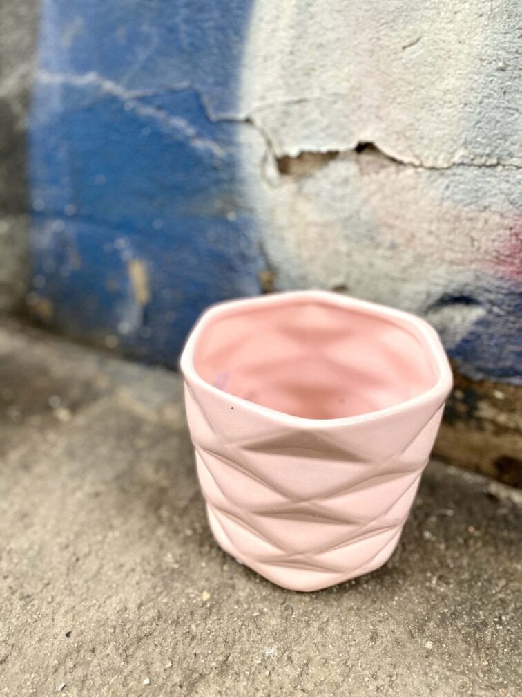Zdjęcie doniczki lub oslonki: Osłonka Pink Sabayon 12x12 cm, ujęcie 3
