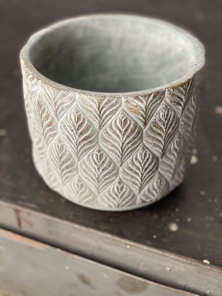 Zdjęcie doniczki lub oslonki: Osłonka Kłos 12x12 cm, ujęcie 1