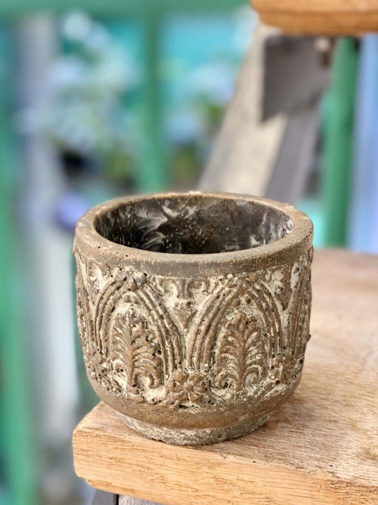 Zdjęcie doniczki lub oslonki: Osłonka Portyk 7x8 cm, ujęcie 1