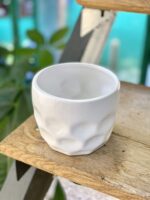 Zdjęcie doniczki lub oslonki: Osłonka Dodo White 10x10 cm, ujęcie 1