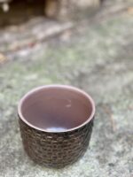 Zdjęcie doniczki lub oslonki: Osłonka Retro Black 9x9 cm, ujęcie 3