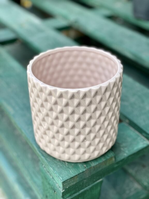 Zdjęcie doniczki lub oslonki: Osłonka Cylinder Pink 12 × 13 cm, ujęcie 1