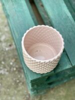 Zdjęcie doniczki lub oslonki: Osłonka Cylinder Pink 12 × 13 cm, ujęcie 3
