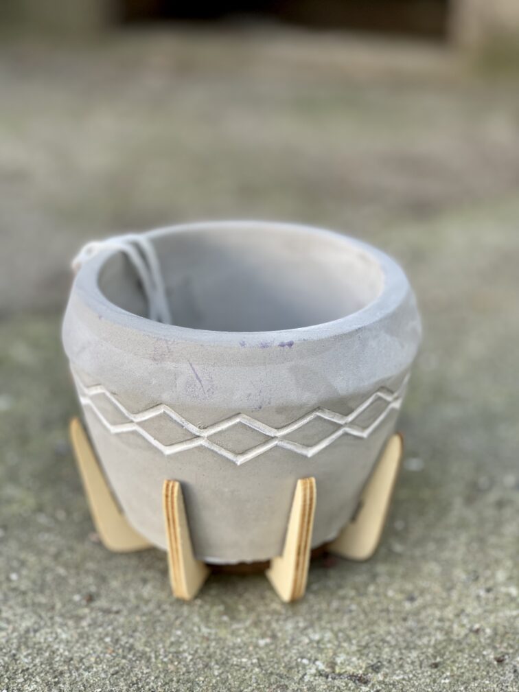 Zdjęcie doniczki lub oslonki: Osłonka Ośmiornica 8 × 9 cm, ujęcie 1