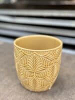 Zdjęcie doniczki lub oslonki: Osłonka Palm leaf 13 × 15 cm, ujęcie 1