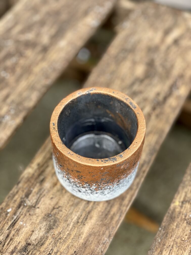 Zdjęcie doniczki lub oslonki: Osłonka Bronze 6 × 6 cm, ujęcie 3