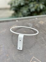 Zdjęcie akcesoria Kwietnik Metalowy Biały 15 cm, ujęcie 1