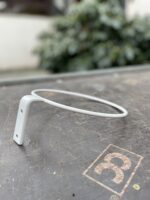 Zdjęcie akcesoria Kwietnik Metalowy Biały 15 cm, ujęcie 3