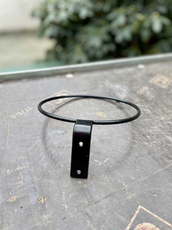 Zdjęcie akcesoria Kwietnik Metalowy Czarny 15 cm, ujęcie 1