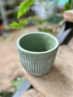 Zdjęcie doniczki lub oslonki: Osłonka Khaki 11x12 cm, ujęcie 3