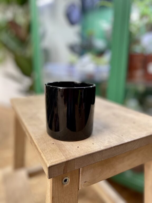 Zdjęcie doniczki lub oslonki: Osłonka Round Black 7x7 cm, ujęcie 1