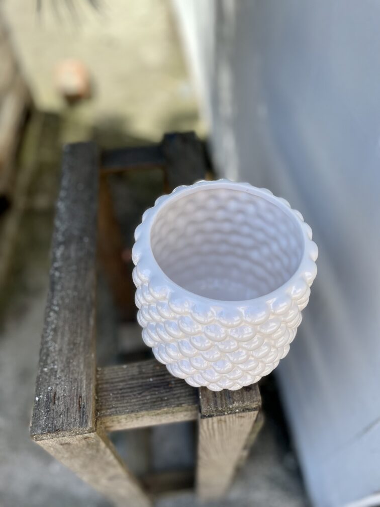 Zdjęcie doniczki lub oslonki: Osłonka Bubbles 10 × 14 cm, ujęcie 3