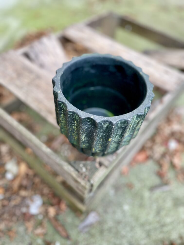 Zdjęcie doniczki lub oslonki: Osłonka Titan green 12x12cm, ujęcie 3