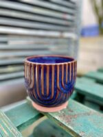Zdjęcie doniczki lub oslonki: Osłonka Jellyfish deepblue, ujęcie 1