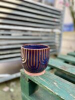 Zdjęcie doniczki lub oslonki: Osłonka Jellyfish deepblue, ujęcie 3
