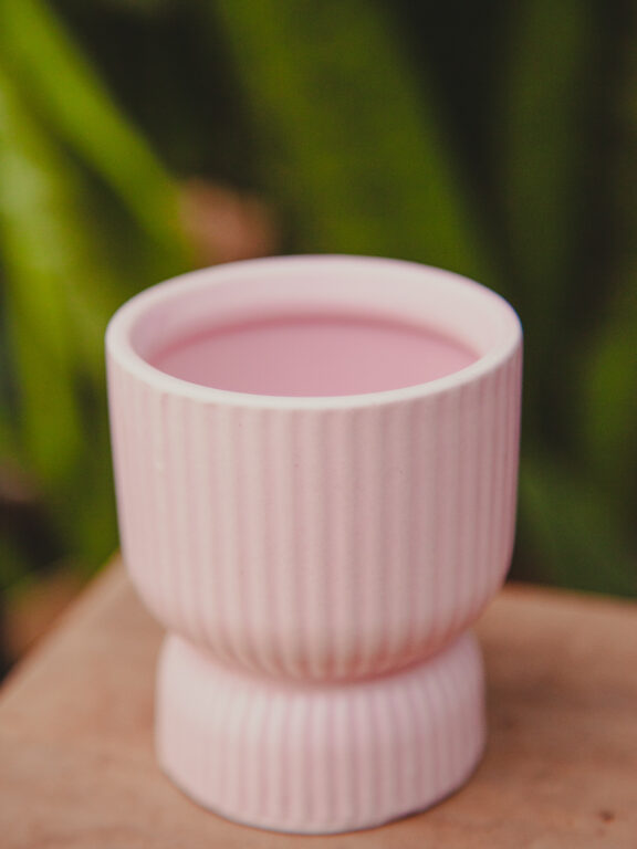 Zdjęcie doniczki lub oslonki: Osłonka Diabolo Pink 6 × 6 cm, ujęcie 1
