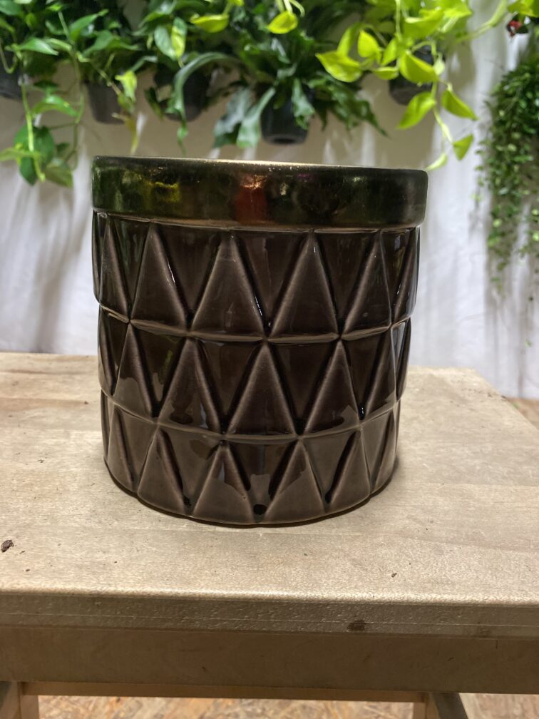 Zdjęcie doniczki lub oslonki: Osłonka Triangle 12 × 12 cm, ujęcie 1