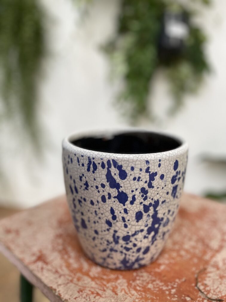 Zdjęcie doniczki lub oslonki: Osłonka Bławatek 13 × 15 cm, ujęcie 1